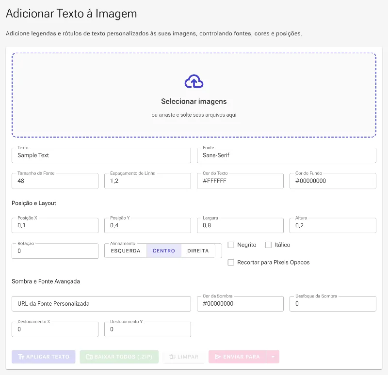 Abra a ferramenta Adicionar Texto