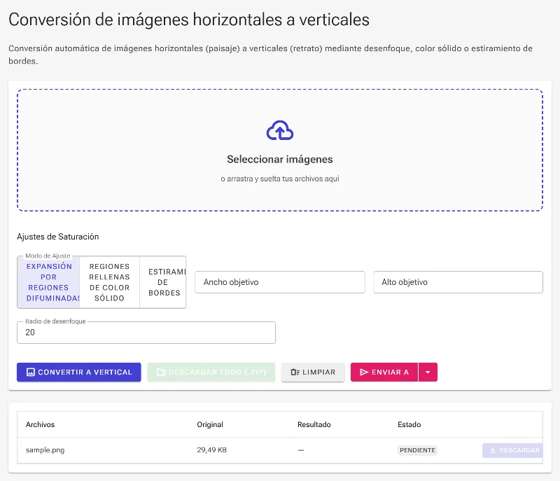Sube tu foto horizontal