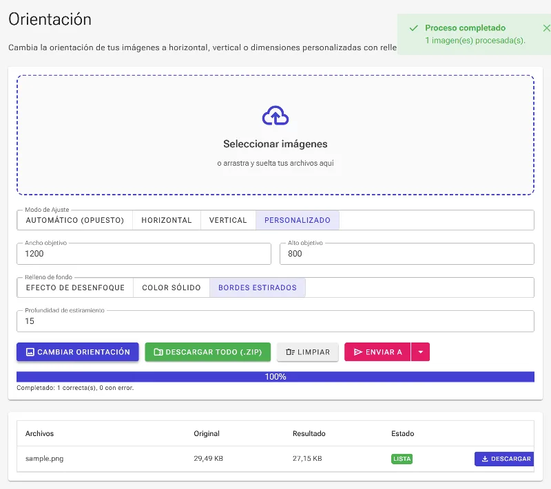 Procesa y descarga tu imagen