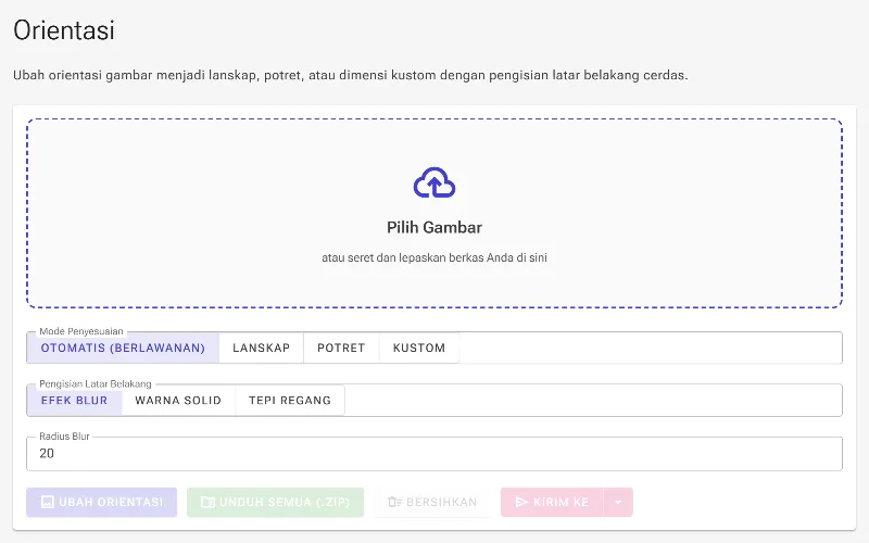 Buka Alat Orientasi
