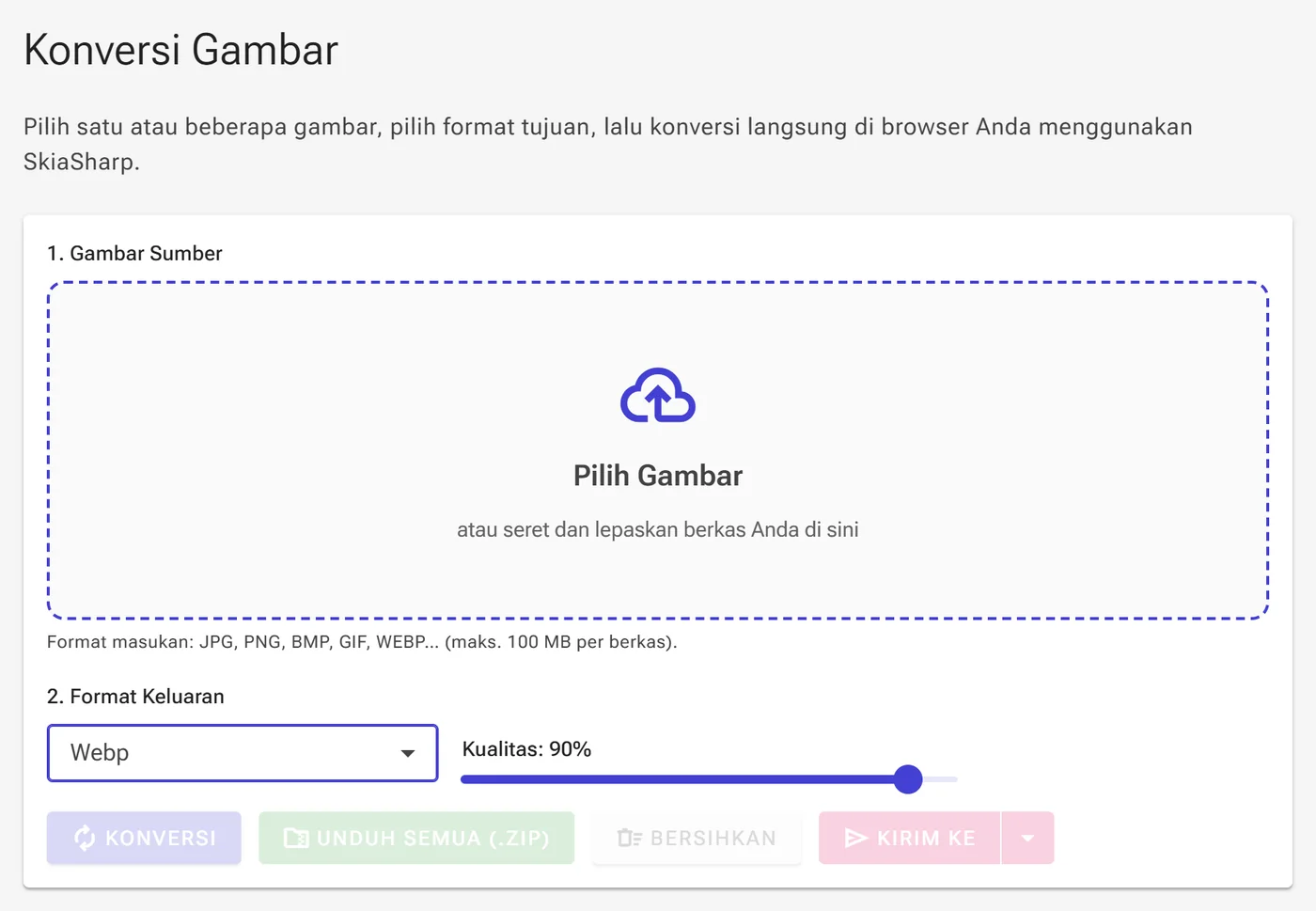 Pilih atau seret file PNG Anda