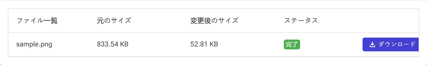 変換して結果を保存